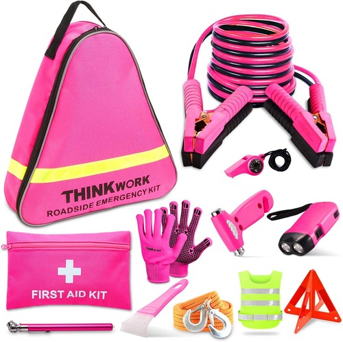 Pink car breakdown - pink,