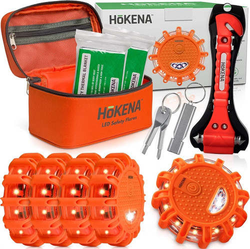 Hokena 11pc car emergency - hokena, kit