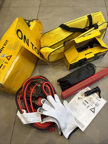 Car essentials emergency - car,