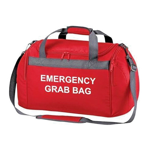 Emergency grab bag printed for - bag,